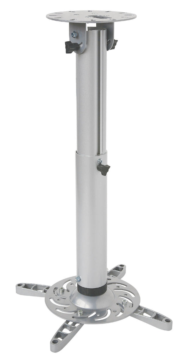 Profi Deckenhalterung für Beamer, ausziehbar, 50-77cm, Silber Stück