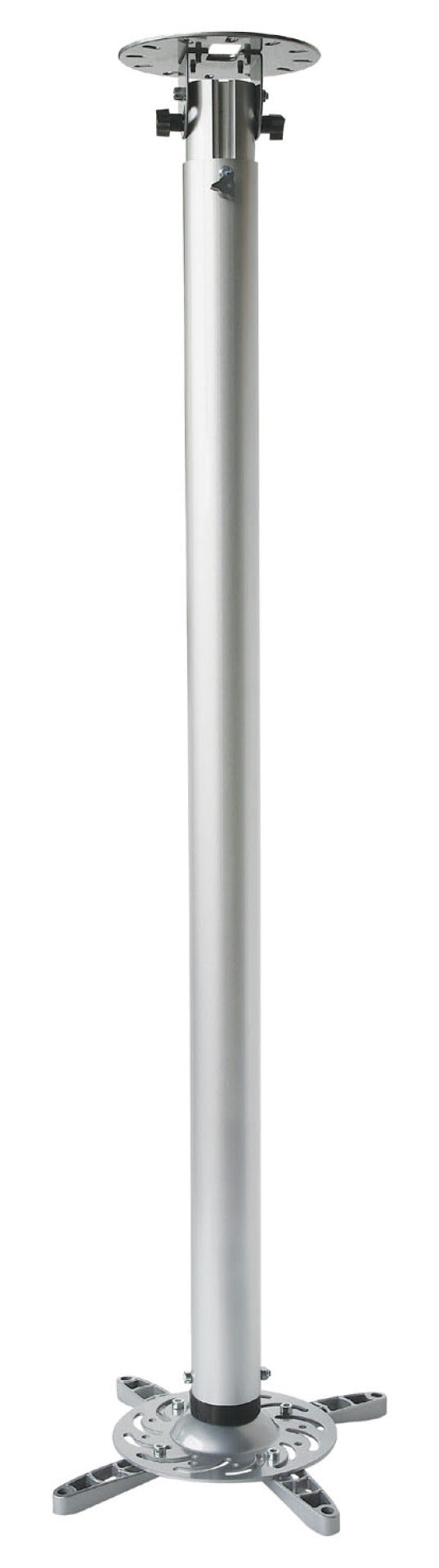 Profi Deckenhalterung für Beamer, ausziehbar, 110-197cm, Silber Stück