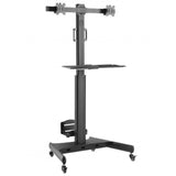 TV Trolley für für 2x LCD LED TV 13-32" Dual Stück