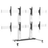 TV Wagen für 4 x LCD/LED TVs 32-52" für eine Video Wall Stück
