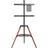 TV Standfuss für LCD/LED/Plasma TV 32-65" mit Dreibein Fuß und einer Ablage Stück