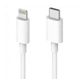 USB2.0 Anschlusskabel Typ C - Lightning, weiß 1m Stück