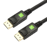DisplayPort Anschlusskabel, St.-St., 0,5m, schwarz Stück