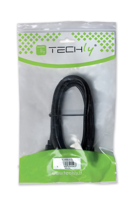 DisplayPort 1.2 Audio/Video Anschlusskabel, schwarz, 3 m - ICOC-DSP-A-030