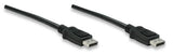 DisplayPort 1.2 Audio/Video Anschlusskabel, schwarz, 3 m - ICOC-DSP-A-030