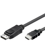 Konverterkabel DisplayPort 1.1 auf HDMI, schwarz, 2 m Stück