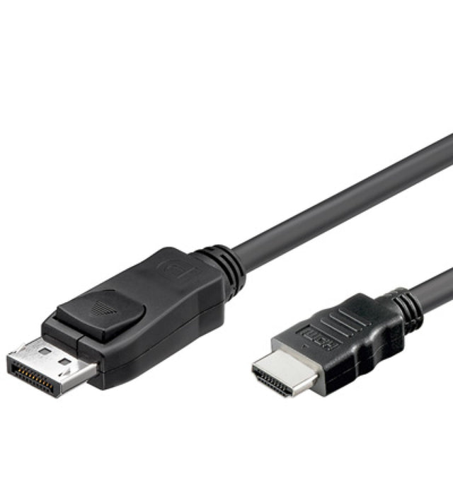 Konverterkabel DisplayPort 1.1 auf HDMI, schwarz, 2 m Stück