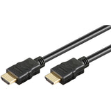 High Speed HDMI Kabel mit Ethernet, schwarz, 1,5m Stück