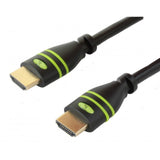 High Speed HDMI Kabel mit Ethernet, mit Verstärker, 25m, schwarz Stück