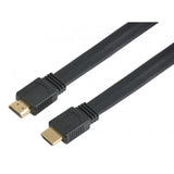 HDMI High Speed mit Ethernet Flachkabel 4K 60Hz 2m Stück