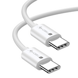 Techly USB4 Gen3 USB-C EPR Kabel 40G 240W 8K zertifiziert 1m weiß Stück