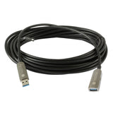 USB3.0 AOC Kabel, A-A, St-Bu.,Schwarz 100 m Stück