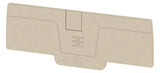 WEIDMÜLLER Abschlussplatte bg AEP 4C 4