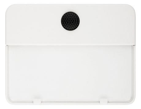 GROTHE Klingeltaster Kst ws AP rechteck ETA 650 LED ws m.Bel m.NamSchild