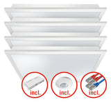 ESYLUX LED-Panel 596x596mm 132W 16000lm QUADRO-SET CELINE-2 HCL 600 DDP OP 2700-