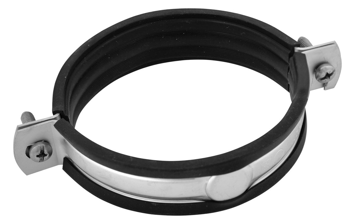 Walraven Lüftungsschelle Edelstahl 1.4404 EPDM M8 160 mm Schelle 2tlg. | 4137160
