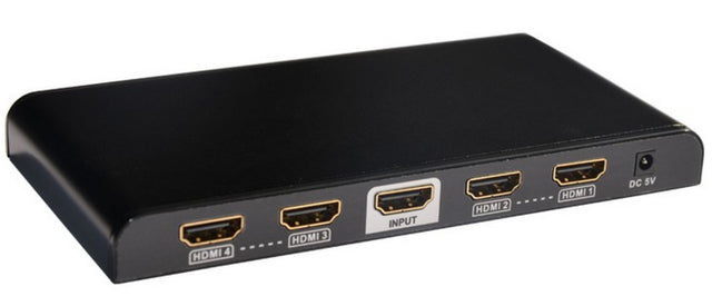 HDMI Splitter 4K, UHD, 3D, 4 Wege  Stück
