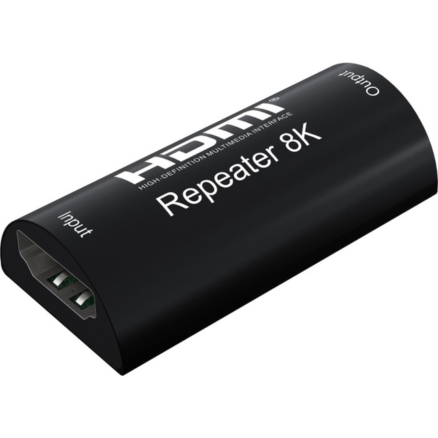 Techly HDMI Digital Repeater Extender 8K 60Hz HDCP 3D 25m Stück