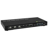 KVM Switch USB, HDMI, 4K, 4 Wege  Stück