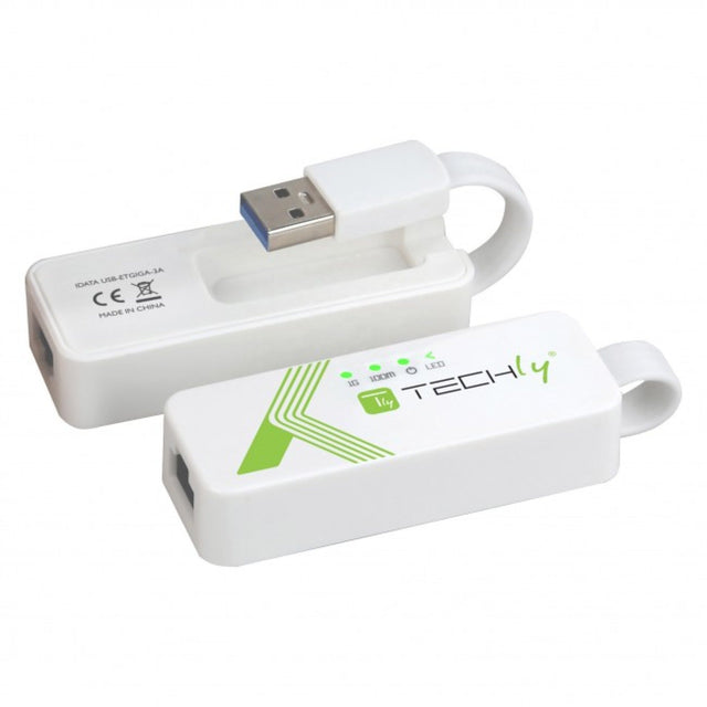 USB3.0 Konverter USB A auf RJ45 Gigabit, weiß Stück
