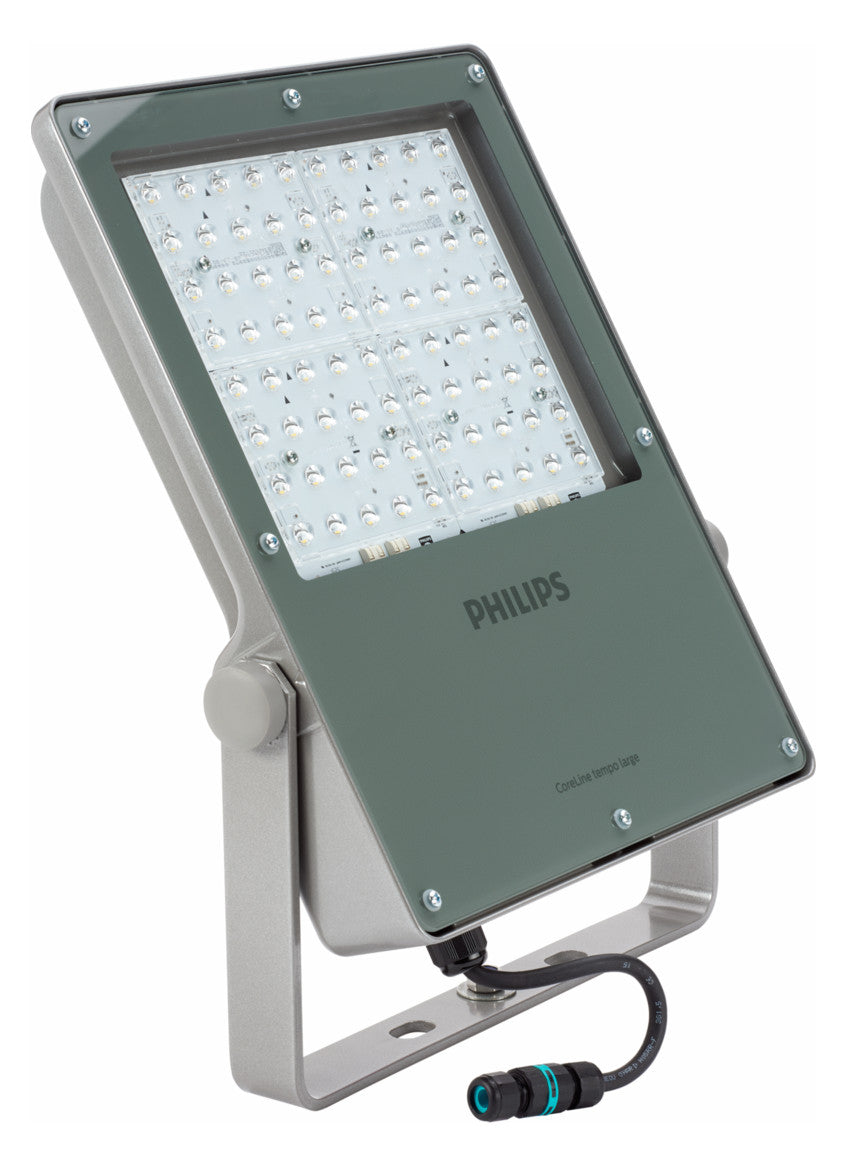 PHILIPS-LICHT LED-Anbaustrahler 146W alu CoreLineTempo BVP130 LED210-4S/740 PSU O
