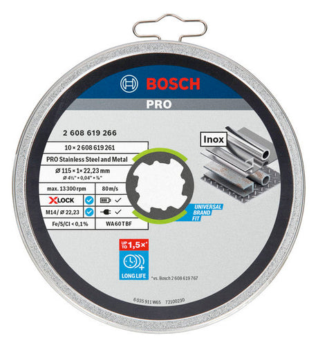 BOSCH-EW Trennscheibe 115x1mm f.Metall 2608619266