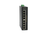 8-Port Fast Ethernet Industrial Switch DIN-Schiene Fast-Ethernet-PoE-Schalter Stück