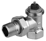 Honeywell Thermostatventilkörper FX Messing vernickelt, Eck, 3/8'' | V2000EFX10