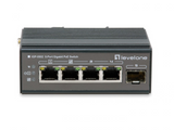 5-Port-Gigabit-Industrie-Switch c802.3at/af PoE Hutschiene -40 °C bis 75 °C Stück