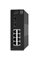 Hilbert 10-Port Industrie Gigabit PoE 2x SFP Stück