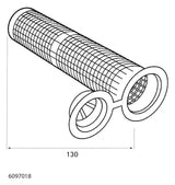 Walraven Siebhülse WIS 16x130 geeignet für WPSF100 für M8, M10 | 6097018