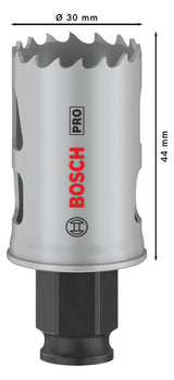 BOSCH-EW Lochsäge  30mm T44mm Sechskant LOCHSÄGE f.Gips Holz