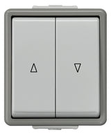 SIEMENS Jalousietaster -Einsatz gr glz 5TD4708 Wippe IP44 2p