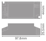 LEDVANCE LED-Trafo 30W 350-700mA 25-42V DR DS-P -30/220-240/700 IP20 Kstgeh dyn
