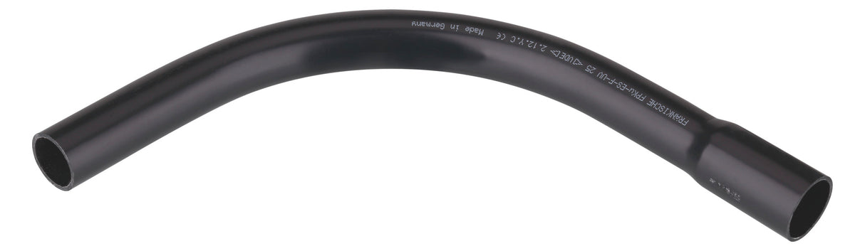 FRÄNKISCHE Steckbogen  20mm Kst unbeh sw SBSKu-ES-UV 20 schwarz Muffe