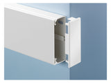 GGK Endstück LF-K 90x40mm li/re Kst aws LFG 40x90-ES RAL9010 unbeh
