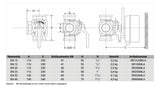 Honeywell CENTRA Dreiwege-Differential-Mischer Muffenausf.,Rückl.links,DN15,DR15GMLA