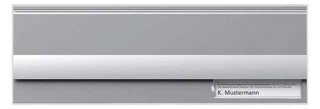 SIEDLE Zugangsmodul si 299x99x6mm BE 611-3/1-0 SM
