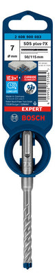 BOSCH-EW Hammerbohrer  7mm SDSplus SDS plus-7X 1pc 50/115mm f.Beton