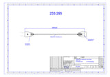 BACHMANN EURO-Verlängerung 3m 2x0,75qmm 233.285 2,5A ws IP20 Euro-Steck 0-70°C