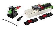 METZ CONNECT LWL-Stecker LC APC SM klemm 1509QAJA002C-E Keramik gn