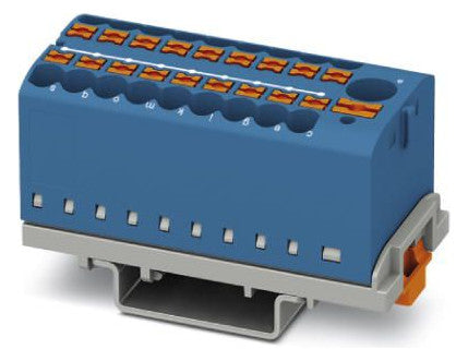 PHOENIX Verteilerblock 0,14-2,5qmm 19kl PTFIX 6/18X2,5-NS35 BU 1Etage bl 24A