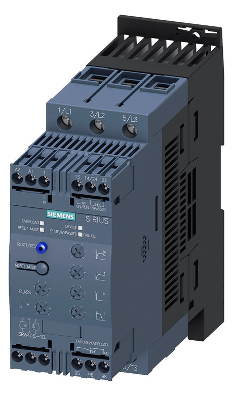 SIEMENS Sanftstarter 200-480V 72A 3RW4038-1BB14 37kW/400V 22kW/230V