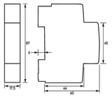 DOEPKE Lastabwurfrelais 400V 6,7-39A 1Ö RLR 2, Lastabwurfrelais 3,1-5,3A/ansp