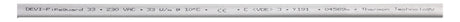 DEVI Heizband rohrbegleitend 33W/m 230V DEVIpipeguard 33 LZSH 250m gr 65°C