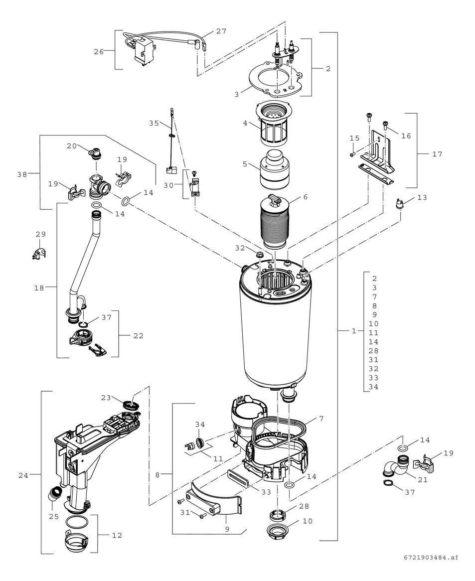 Bosch Gas-Brennwertgerät, Kompaktmodul Condens GC5300i WM 17/100S 23 | 7738101039