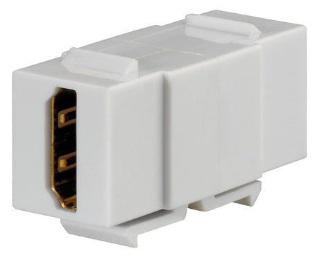 RUTENBECK Einsatz HDMI 1f rws Schraubbef KMK-HDMI rw ohne Beschriftungsfeld