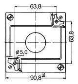 EBERLE Dämmerungsschalter AP 1S 2500W DÄ 565 08 30s/ein 30s/aus anth IP54