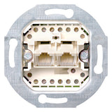 GIRA Anschlussdose Cat3 2xRJ45 unten Einsatz 019000 Schraube