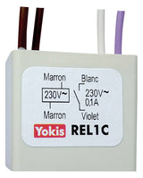 YOKIS Schaltrelais 230V/AC 1S IP20 REL1C 32x30x20mm